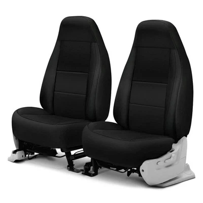 For Ford E-350 Super Duty 15-23 Neosupreme 1st Row Black Custom Seat Covers Foto 1 de 4