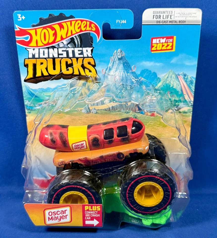 Hot Wheels Monster Truck 1:64 Diecast Vehicle - (FYJ44)
