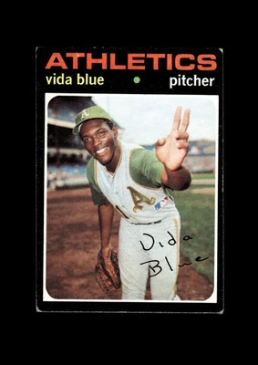 Topps Set-Break #544 1971 Vida azul en muy buen estado-en muy buen estado *GMCARDS* Foto 1 de 2