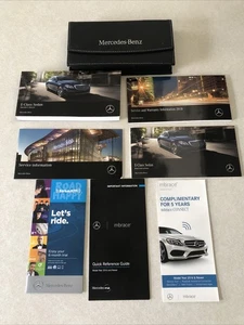 Mercedes-Benz E-Class Sedan Owner's Manual Set w/ Case 2018 - Bild 1 von 7