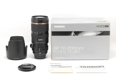 [Fast unbenutzt] TAMRON SP 70-200 mm f/2.8 Di VC USD AF Objektiv A009 Nikon F JAPAN - Bild 1 von 4