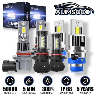 Combo de 6 faros antiniebla blancos conversión HID para Lexus LS460 2007-2012 Foto 1 de 4