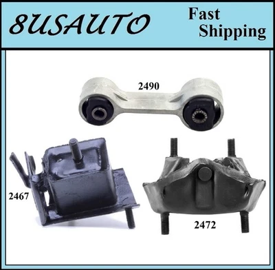 3 PIEZAS MONTAJE MOTOR Y TRANSMISIÓN APTO PARA BUICK CENTURY 1984-1985 4,3 L DIÉSEL Foto 1 de 4