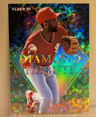 1996 Fleer Update DIAMOND TRIBUTE #9 Ozzie Smith Cardinals HOF RARE INSERT - Image 1 of 2