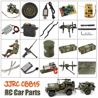 JJRC C8815 Jeep Accessories Tires Motor Receiving Board Gearbox Assembly Winch - Image 1 of 4