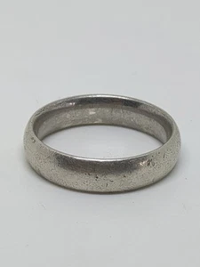 Vintage Sterling Silver 925 Plain Band Ring Size 8.75 - Picture 1 of 7
