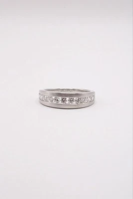 Platinring mit 11 Brillianten ca. 0.5 Karat mit Zertifikat Neupreis 2.299€ - Bild 1 von 4