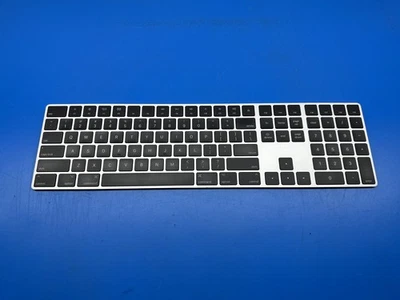 Apple Magic Keyboard with Numeric Keypad Silver / Black Keys A1843 - Mac Pro - Image 1 of 3