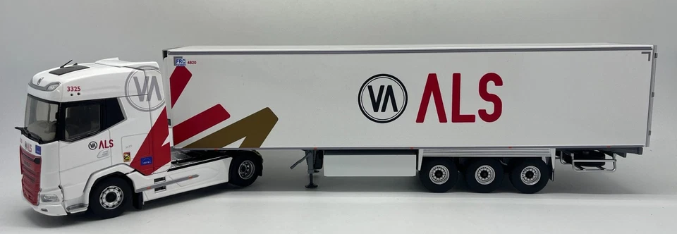 ELIGOR - DAF XG 4x2 con rimorchio frigorifero Chereau 3 assi - Trasporti ALS ... - Immagine 1 di 1