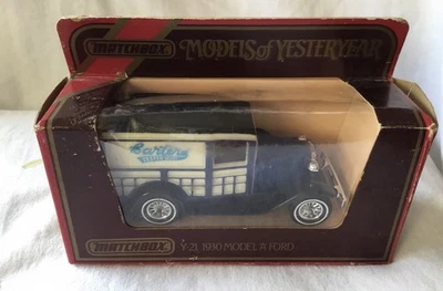 Y 27 1922 Foden Steam Wagon Pickfords Models of Yesteryear Matchbox J Box - Bild 1 von 4