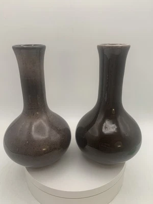 Antique ROYAL LANCASTRIAN pair of vases 15cm tall - Image 1 of 4