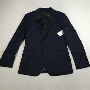 Bonobos Blazer Mens 38S Dark Navy Wool Slim Fit Vitale Barberis Canonico Tuxedo - Picture 1 of 19