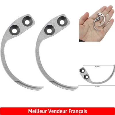 Détacheur Sécurisé Portable en Acier Inoxydable - 2 Pièces Antivol pour Magasins - Photo 1/4