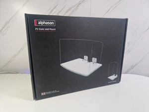 ALPHASON P5 SUPPORTO STATICO A PARETE BIANCO VETRO SONOS STAFFE ALTOPARLANTI Play 5 - Foto 1 di 8