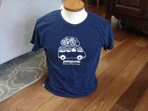 Patagonia Baile Atha Cliath T-Shirt Herren Large schmale Passform marineblau hergestellt in den USA - Bild 1 von 5
