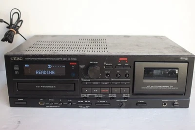 TEAC AD-RW900 CD Player Cassette Deck CD Recorder Used Tested - Image 1 of 4