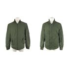 Green Label Relaxing United Arrows Down Jacket Blouson  Military Reversible