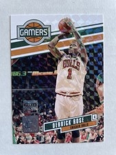 Derrick Rose 2010-11 Panini Donruss Gamers Press Proof Prizm /100