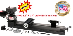 SHERLINE 4400 3.5" X 17" LATHE (INCH) (For METRIC SEE PN 4410) - Picture 1 of 1