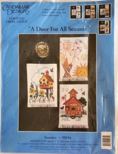 Candamar gezähltes Kreuzstich-Set SOMMER - Bild 1 von 3