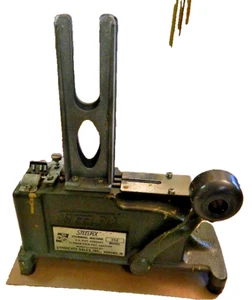 Estate Vintage STEELPIX Model 35E Professional Stemming Machine USA Heavy Duty - Picture 1 of 8