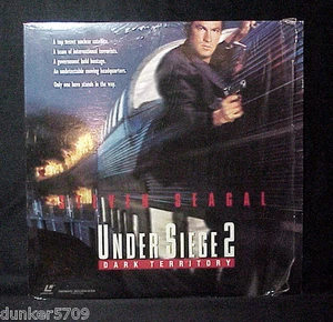 UNDER SIEGE 2 DARK TERRITORY VIDEO LASERDISC EXTENDED PLAY WIDESCREEN 1996 "R" - Bild 1 von 5