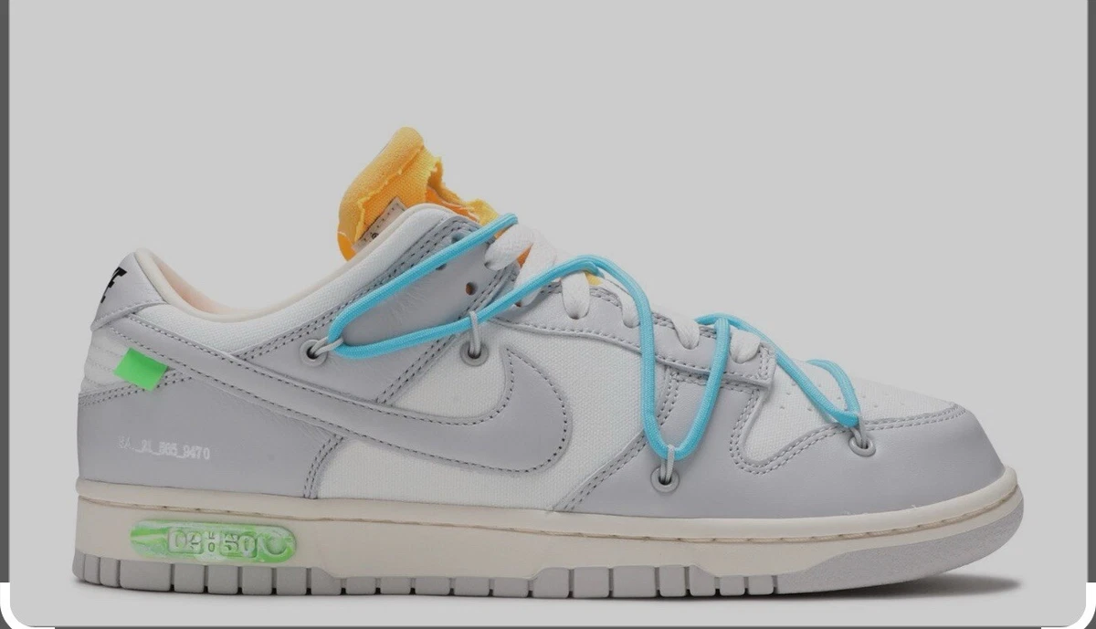 【新品未使用 希少サイズ】Off-White × NIKE DUNK LOW Off-White × Nike Dunk Low 1 of 50 