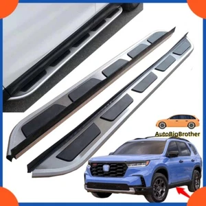 Fits for Honda pilot 2023 2024 2Pcs Running Boards Side Steps Pedals Nerf Bar - Imagen 1 de 14