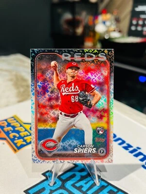 2024 Topps ASG LOGO FOILS SP - #365 Carson Spiers (RC) ROOKIE - Image 1 of 2