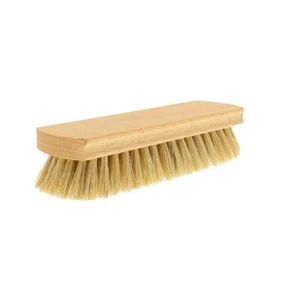 Cepillo brillante, cepillo para zapatos, cepillo para limpiar zapatos, mango de madera, cerda natural brillante, 15 cm - Imagen 1 de 3