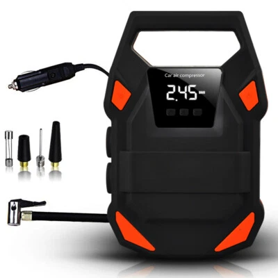 Heavy Duty 12V Electric Car Tyre Inflator 150PSI Portable Air Compressor Pump - Image 1 of 4