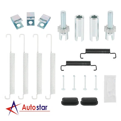 Kit de herrajes de freno de estacionamiento trasero resorte para camioneta Ram 1500 Classic Ford Dodge F-350 Foto 1 de 4