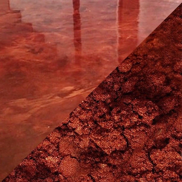 Polvo de mica tarro de 4 oz bronce medianoche/pigmento marrón para resina epoxi, cosméticos Foto 1 de 3