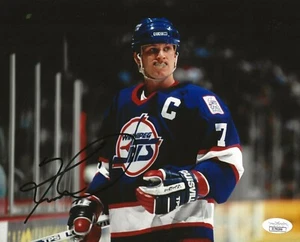 Keith Tkachuk signed Winnipeg Jets 8x10 photo autographed JSA - Picture 1 of 2