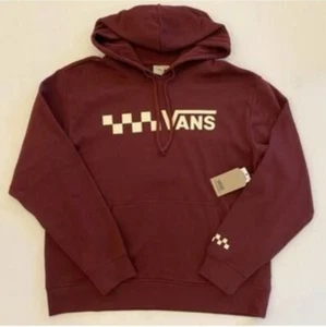 VANS Womens TRECKER Small Maroon Red Pullover Hoodie - Picture 1 of 7
