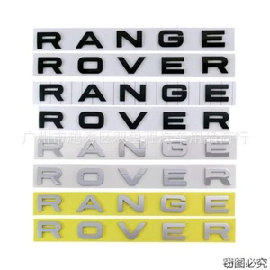 For Land Rover Hood RANGE ROVER Letters Emblem Evoque Rear Tail Car Stickers - Bild 1 von 12