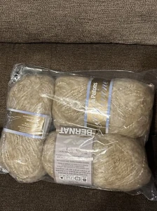 PATONS Divine  SOFT EARTH  Yarn 2 skeins + Extras - Picture 1 of 2