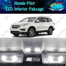 15x White Interior LED Lights Package Kit for 2016 - 2019 2020 2021 Honda Pilot