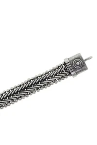 Tabra Connector Bracelet Chain Sterling Silver V-Mesh CBR02 - Picture 1 of 3