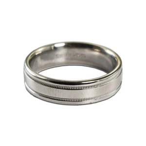 Platinum Scott Kay Wedding Band 12.4g - Picture 1 of 1