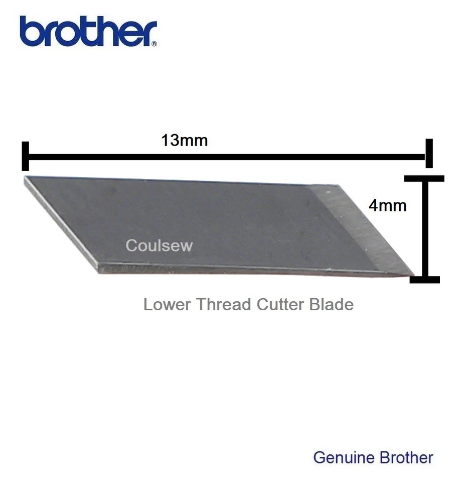 BROTHER GENUINE innov-is Under Bed Lower THREAD CUTTER BLADE Most Innovis Models - Image 1 of 1