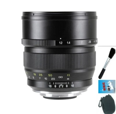 Zhongyi Mitakon Speedmaster 85mm f/1.2 Manual Lens for Pentax K PK mount Camera - Image 1 of 4