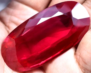 Natural 213.60 Ct Mogok Pink Huge Ruby Sparkling GGL Certified Loose Gemstone - Picture 1 of 11