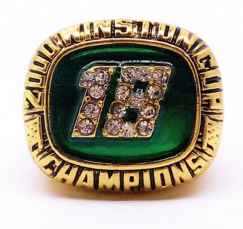 2000 #18 BOBBY LABONTE INTERSTATE BATTERIES RACING CHAMPIONSHIP RING SIZE 12 Cover