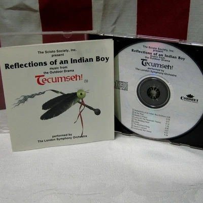 TECUMSEH outdoor theater soundtrack Reflections of an Indian Boy CD drama Ohio Foto 1 de 3