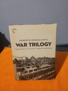 Roberto Rossellinis War Trilogy (DVD, 2010, 3-Disc Set, Criterion Collection) - Bild 1 von 5