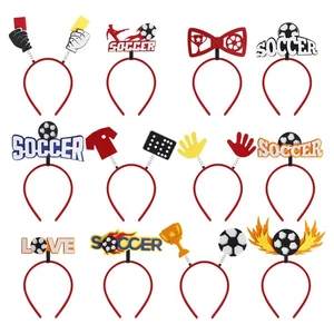 European Cup Football Fans Headband Party Decorative Football Fan Headband Clips - Picture 1 of 24