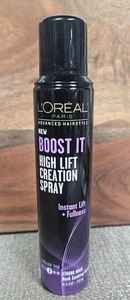 L'Oreal Boost It High Lift Creation Spray Level 3 Strong Hold 5.3 oz Loreal RARE - Picture 1 of 4