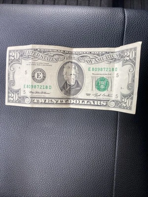 Real Uncirculated 1993 Federal Note 20$ Bill - Image 1 of 4