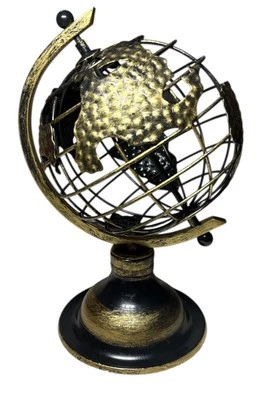 Esfera globo armilar de metal celeste Imax de colección Foto 1 de 4